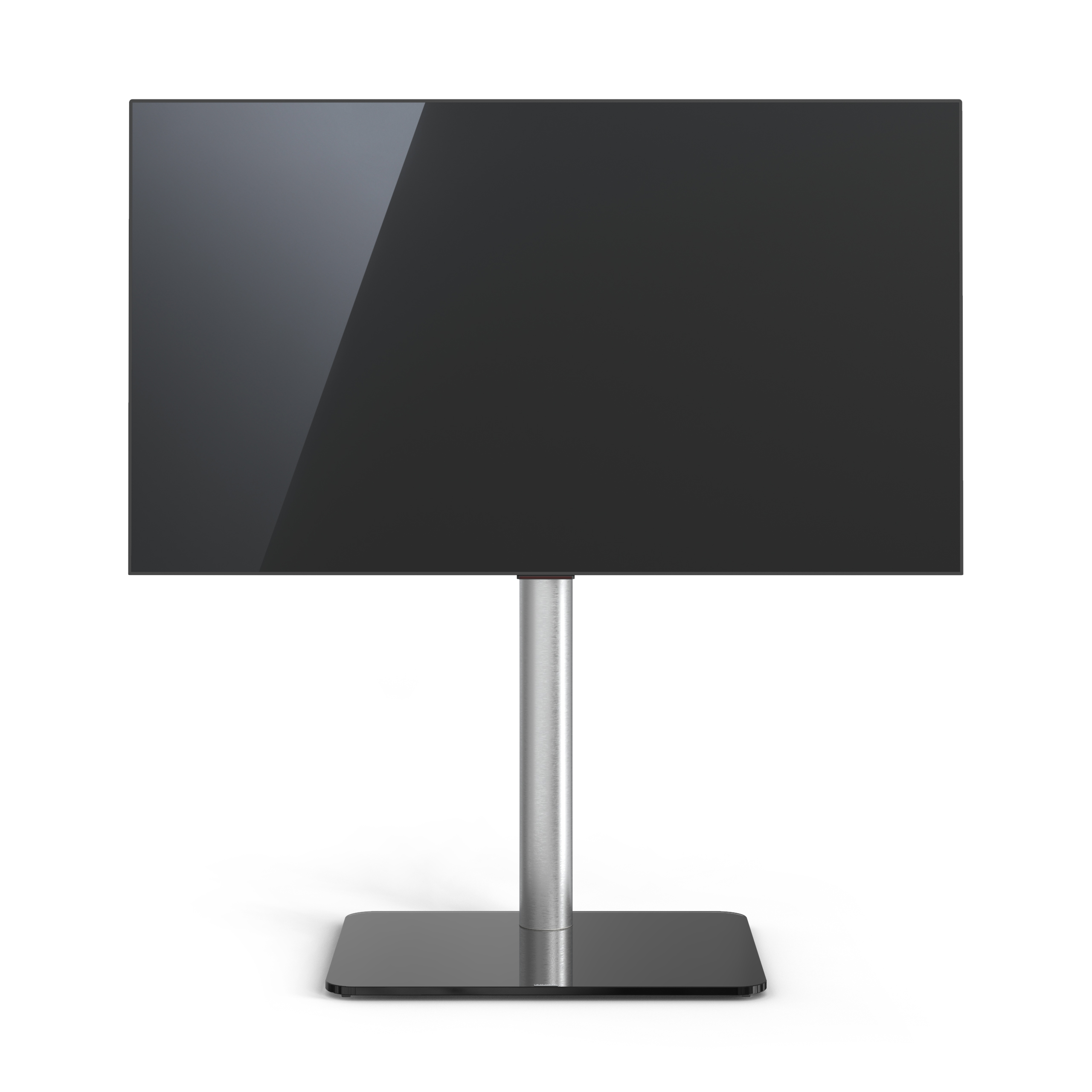 bis für mit in 96,8cm. Glasboden BY SPECTRAL Just.Stand TV-Stand JUST TV-Ständer Schwarzglas. TV TV600 65\'\' Höhe