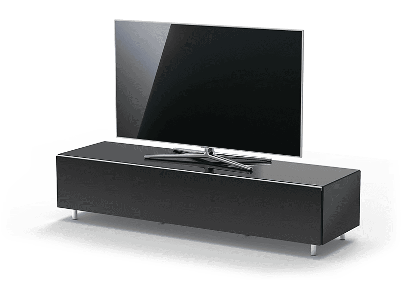 SPECTRAL Breite TV-Lowboard JUST TV-Lowboard Black. BY JRL 165cm. 1650T.