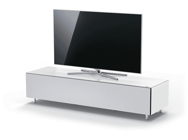 SPECTRAL JUST Soundbar-Ablage BY JRL Breite 1654T. 165cm. TV-Soundbar-Lowboard mit TV-Soundbar-Lowboard Snow.