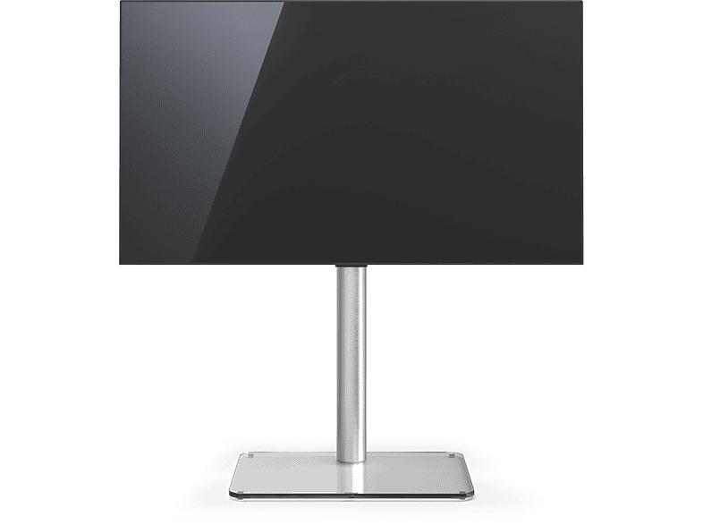 bis TV in Just.Stand Klarglas. JUST Höhe SPECTRAL mit TV-Stand 96,8cm. 65\'\' TV-Ständer BY TV600 für Glasboden