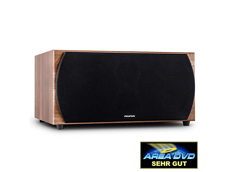 AUNA Linie 501 SW WN Aktiv-Subwoofer, Walnuss | SATURN