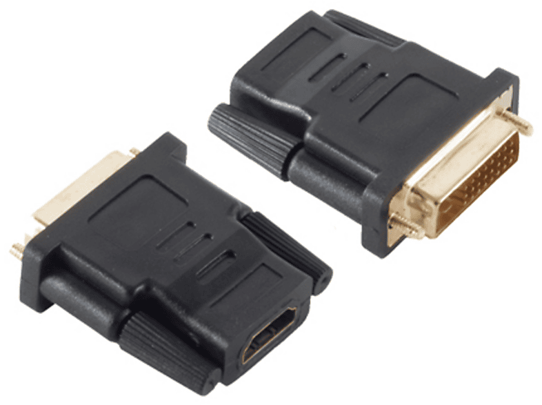 KABELBUDE Adapter HDMI-Buchse / DVI-D (24+1) Stecker verg. HDMI Adapter