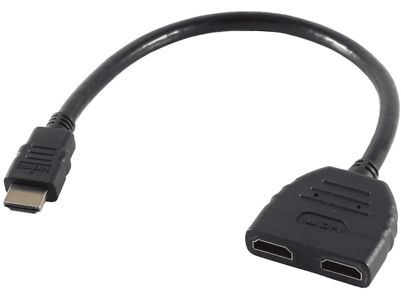 SHIVERPEAKS Adapter HDMIStecker / 2 x HDMIKupplung verg. HDMI/ DVI