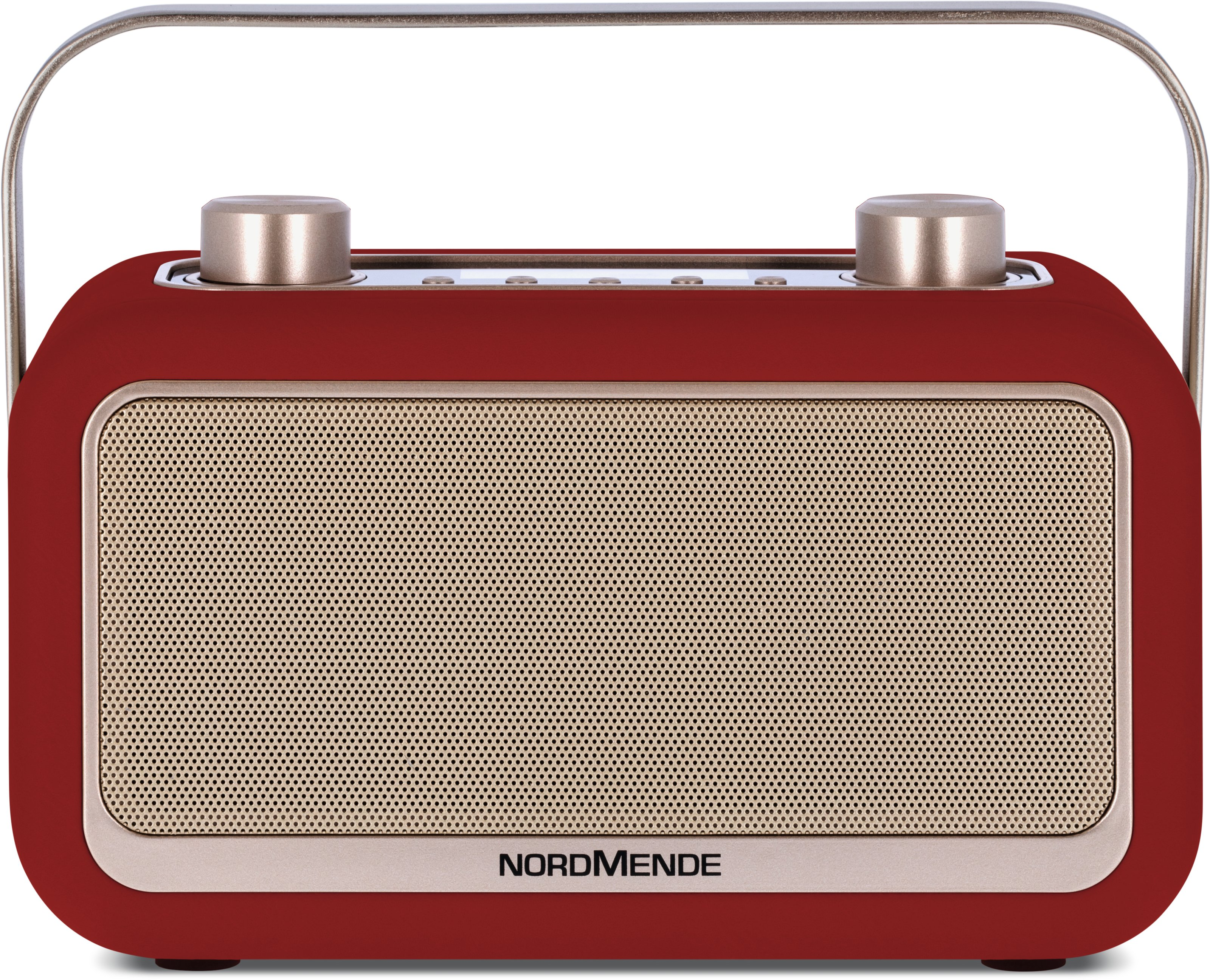 FM, Radio Portables Rot Bluetooth, DAB, 30 NORDMENDE DAB, Bluetooth-Audiostreaming, Transita DAB+/UKW FM, mit DAB+, AM,