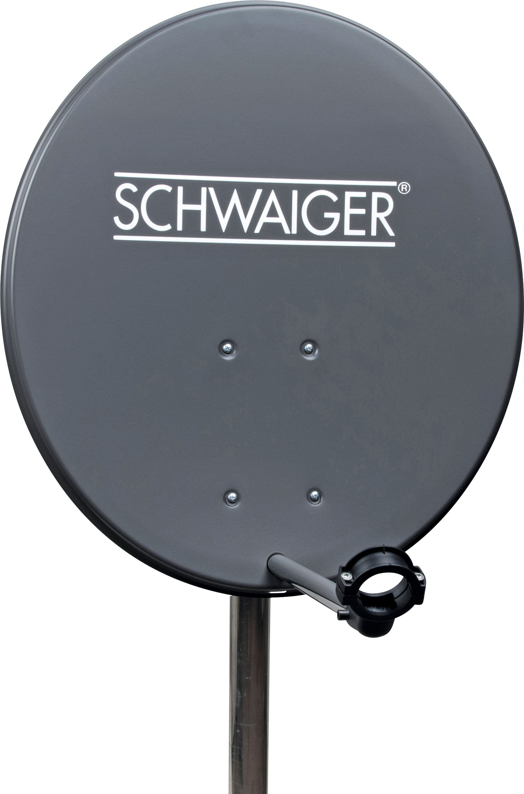 SCHWAIGER -719734- SAT Set, Satelliten Single Anlage LNB) cm, (55