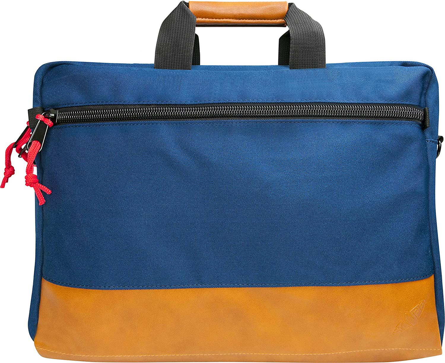 SCOPE -715767- Notebook Tasche / Aktentasche Rucksack Polyester / Kunstleder, für Universal blau/braun