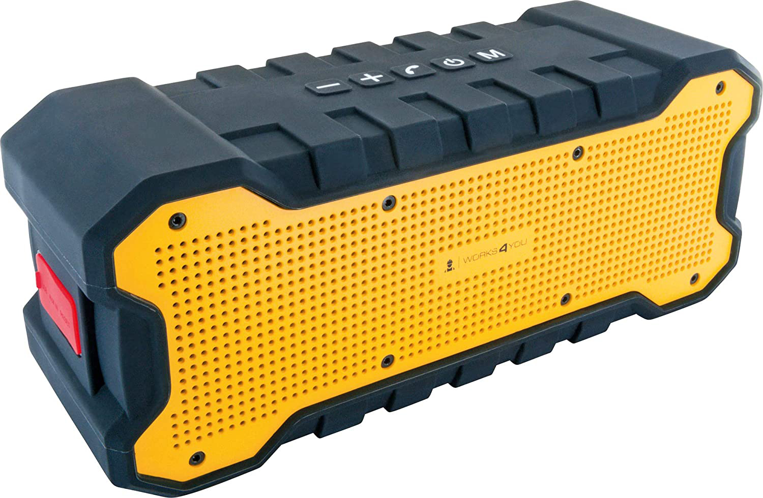 SCHWAIGER -WKLS100 511- Bluetooth x (2 Lautsprecher Schwarz/Gelb) IP67 W, 6 zertifiziert