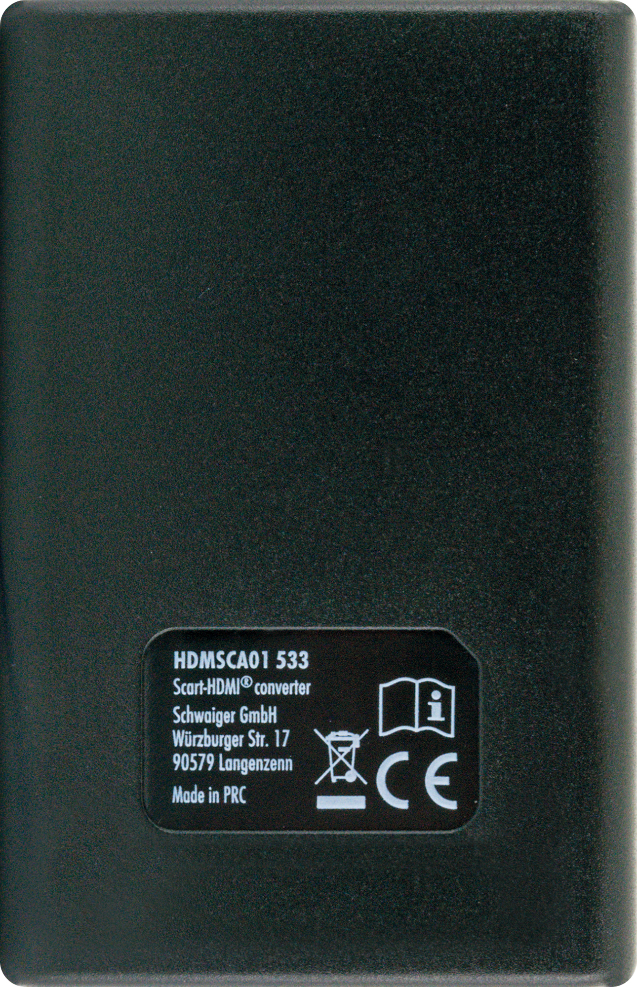 SCART-HDMI-Konverter 533- -HDMSCA01 SCHWAIGER