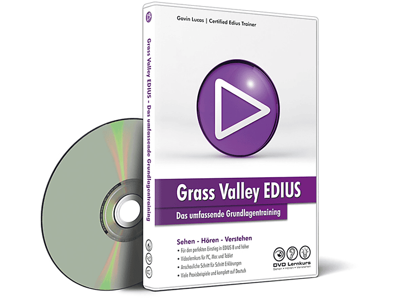DVD Lernkurs EDIUS - Das umfassende Grundlagentraining / als Download - [PC]