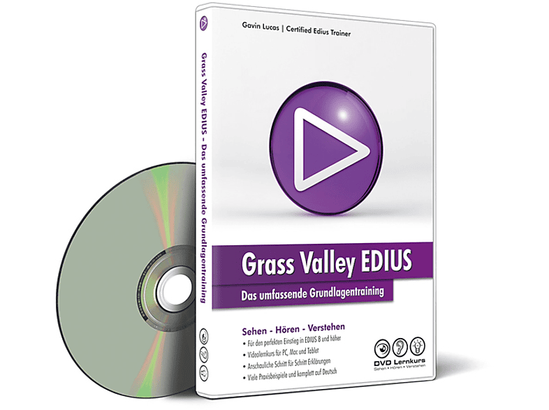 DVD Lernkurs Grundlagentraining - EDIUS / [PC] - Das umfassende Download als