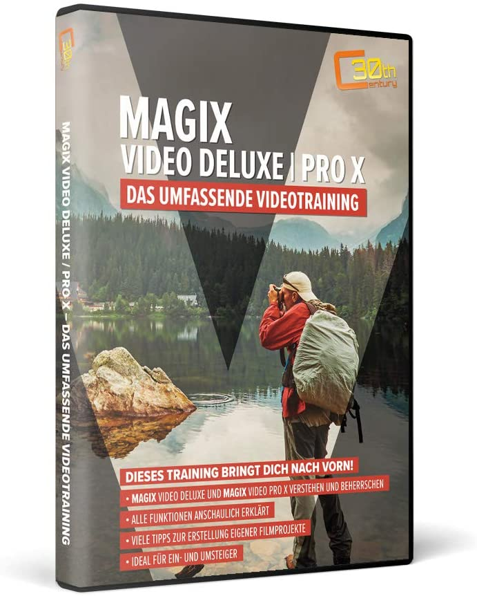 das PC, X umfassende Mac deluxe/MAGIX und (für Tablet) Videotraining Video Video Pro MAGIX –