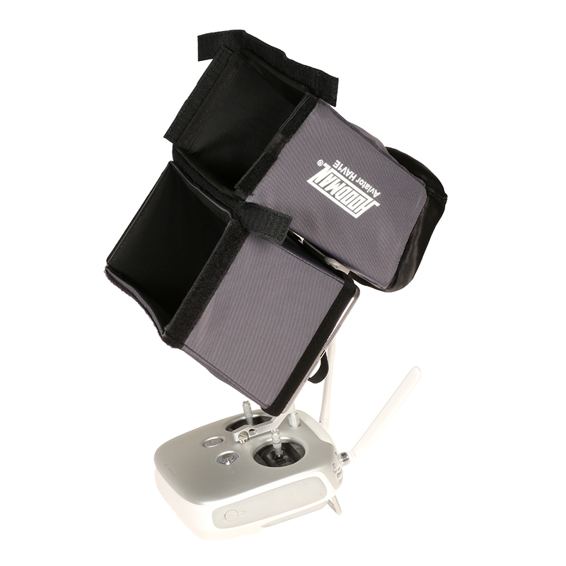HOODMAN HAV1KIT Aviator Sonnenblende, iPad für Grau kit Drone mini, hood Sonnenblende