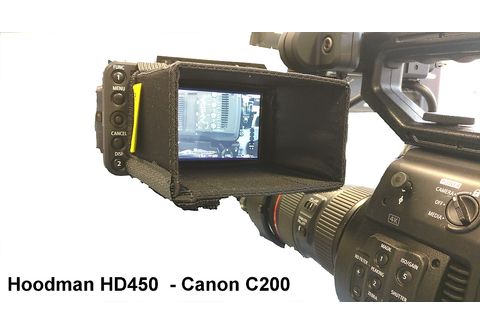 HOODMAN HD-450 VIDEO Blendschutz für 4 Zoll Monitore und Sucher