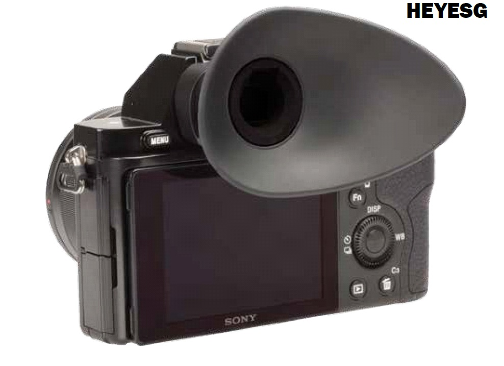 Augenmuschel, A7R für Brillenträger, A7S Schwarz A7II HEYESG Augenmuschel für A7 SONY HOODMAN