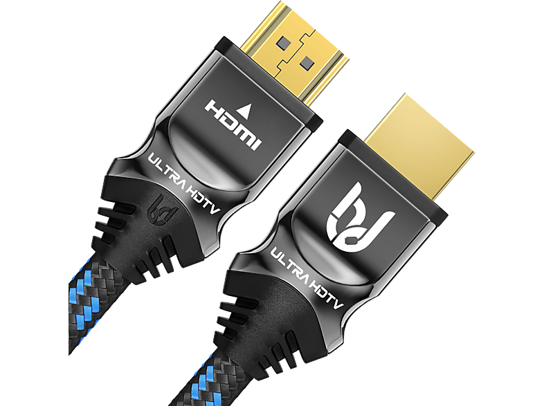 ULTRA HDTV Premium 8K HDMI Kabel 3 Meter - Ultra High Speed HDMI Kabel (48 Gbps) 8K HDMI Kabel
