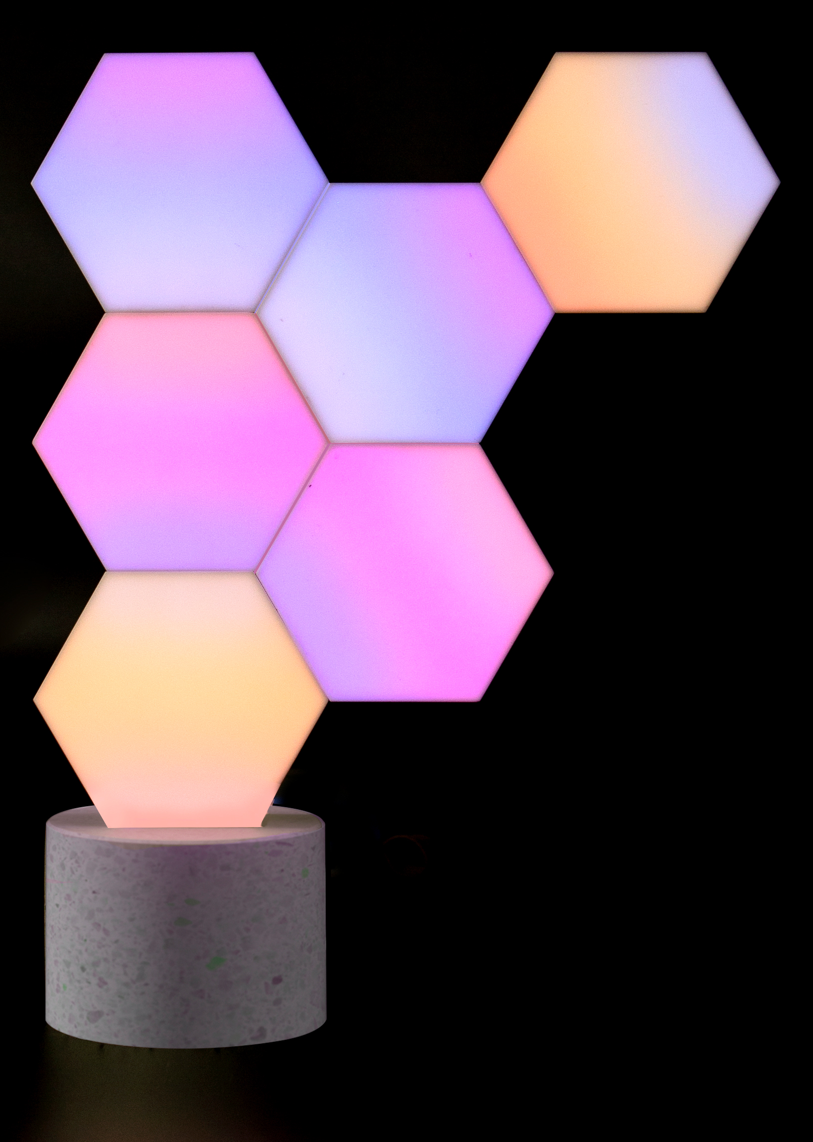 COLOLIGHT Cololight RGB Module) Baustein-Lampe Stone (6 PRO Set LED