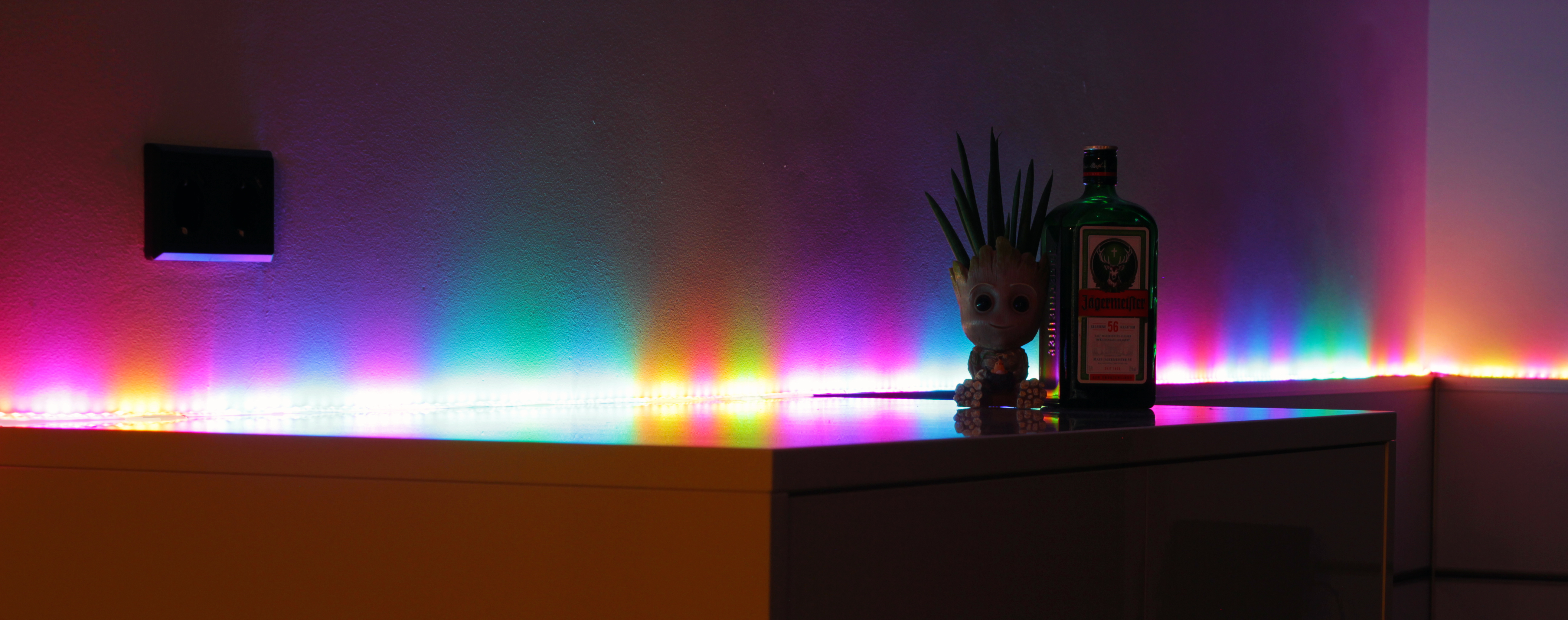 LED Strip Leuchtstreifen LED RGB Meter, 2 mit LED Kit, Cololight Starter 60 Meter RGB COLOLIGHT App-Steuerung pro