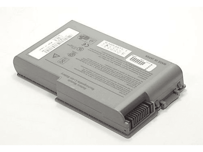 MTXTEC Akku LiIon, 11.1V, 4400mAh, metallic grau für DELL Latitude D520 Lithium-Ionen (LiIon) Notebook-Akku, 11.1 Volt, 4400 mAh