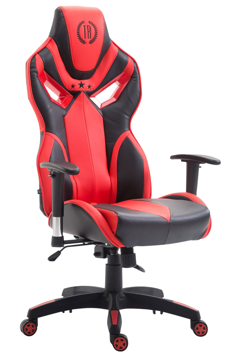 Racing schwarz/rot Bürostuhl Gaming Chair, CLP Fangio