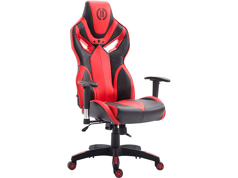 Racing schwarz/rot Bürostuhl Gaming Chair, CLP Fangio