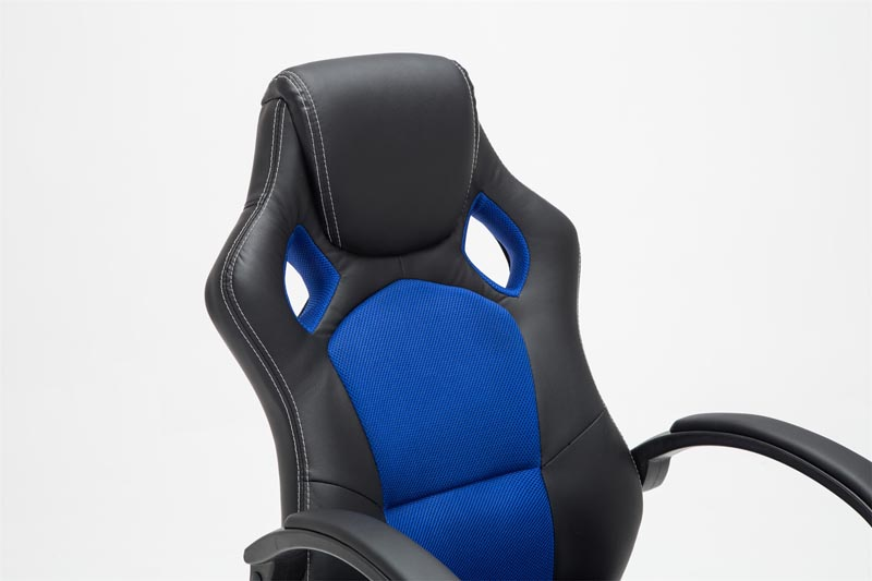 Bürostuhl blau Racing Chair, CLP Fire Gaming