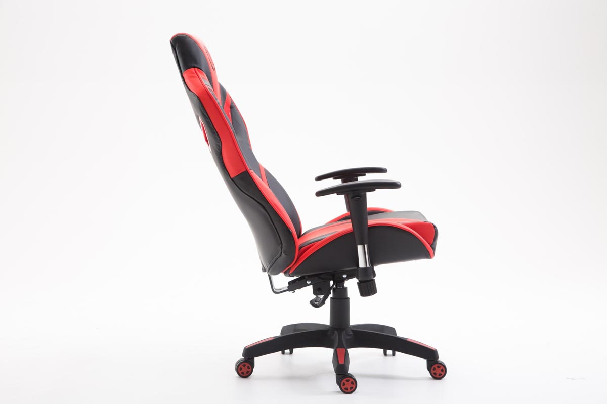 Racing schwarz/rot Fangio CLP Gaming Bürostuhl Chair,