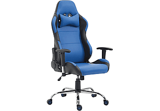 CLP Racing Bürostuhl Rosberg Gaming Chair, schwarz/blau