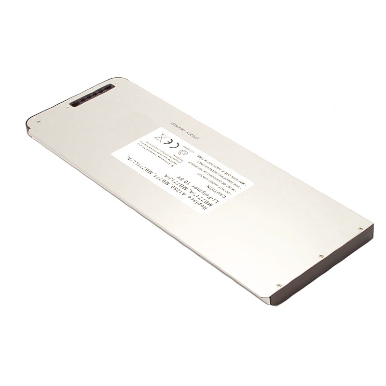 MTXTEC Akku LiIon, 10.8V, 4200mAh, Notebook-Akku, (2008 Unibody mAh (LiIon) MacBook für 13\'\' Lithium-Ionen silber 4200 Version) APPLE Volt, 10.8 Aluminum