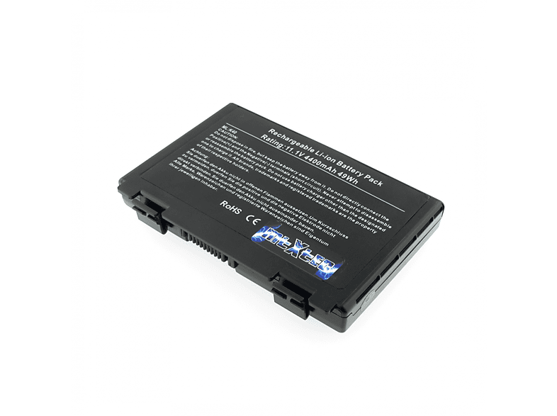 MTXTEC Akku LiIon, 10.8V, 4400mAh für ASUS K70IO Lithium-Ionen (LiIon) Notebook-Akku, 10.8 Volt, 4400 mAh