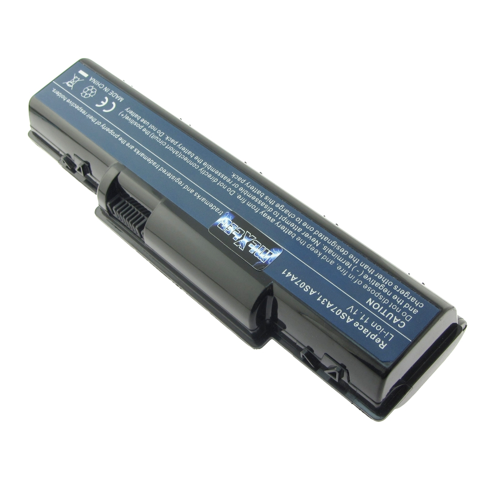 MTXTEC Akku LiIon, 10.8/11.1V, 8800mAh für Volt, Lithium-Ionen Notebook-Akku, 2430, 8800 mAh Aspire ACER (LiIon) Hochkapazitätsakku 10.8/11.1