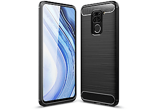 KÖNIG DESIGN Schutzhülle, Backcover, Xiaomi, Redmi Note 9, Schwarz