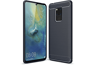 KÖNIG DESIGN Schutzhülle, Backcover, Huawei, Mate 20 X, Blau