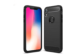 KÖNIG DESIGN Schutzhülle, Backcover, Apple, iPhone XR, Schwarz