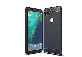 KÖNIG DESIGN Schutzhülle, Backcover, Google, Pixel 2 XL, Blau