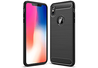 KÖNIG DESIGN Schutzhülle, Backcover, Apple, iPhone XS Max, Schwarz