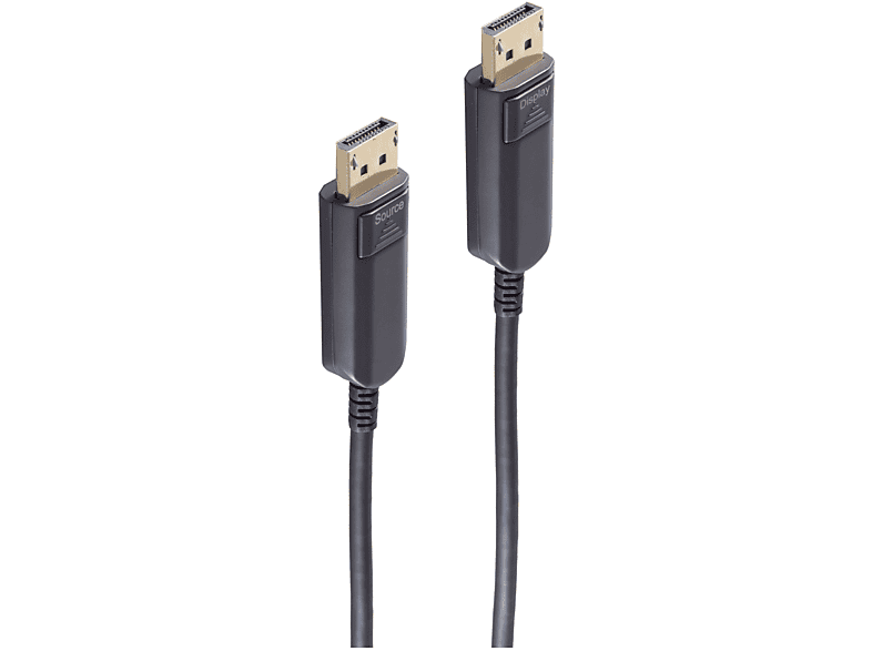 SHIVERPEAKS Optisches Displayport Kabel, 8K, 7,5m, AOC Kabel, 7,5 m | Displayport Kabel