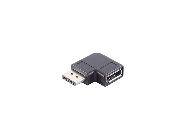 KABELBUDE Displayport 1.4 Adapter, 90° Winkel links DisplayPort Adapter ...