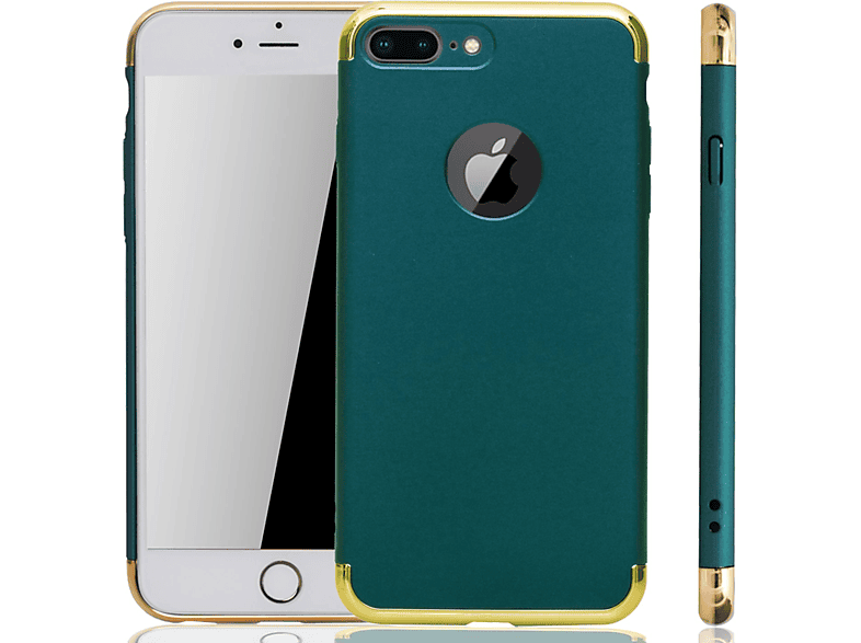 iPhone Plus, KÖNIG Backcover, DESIGN 7 Schutzhülle, Grün Apple,