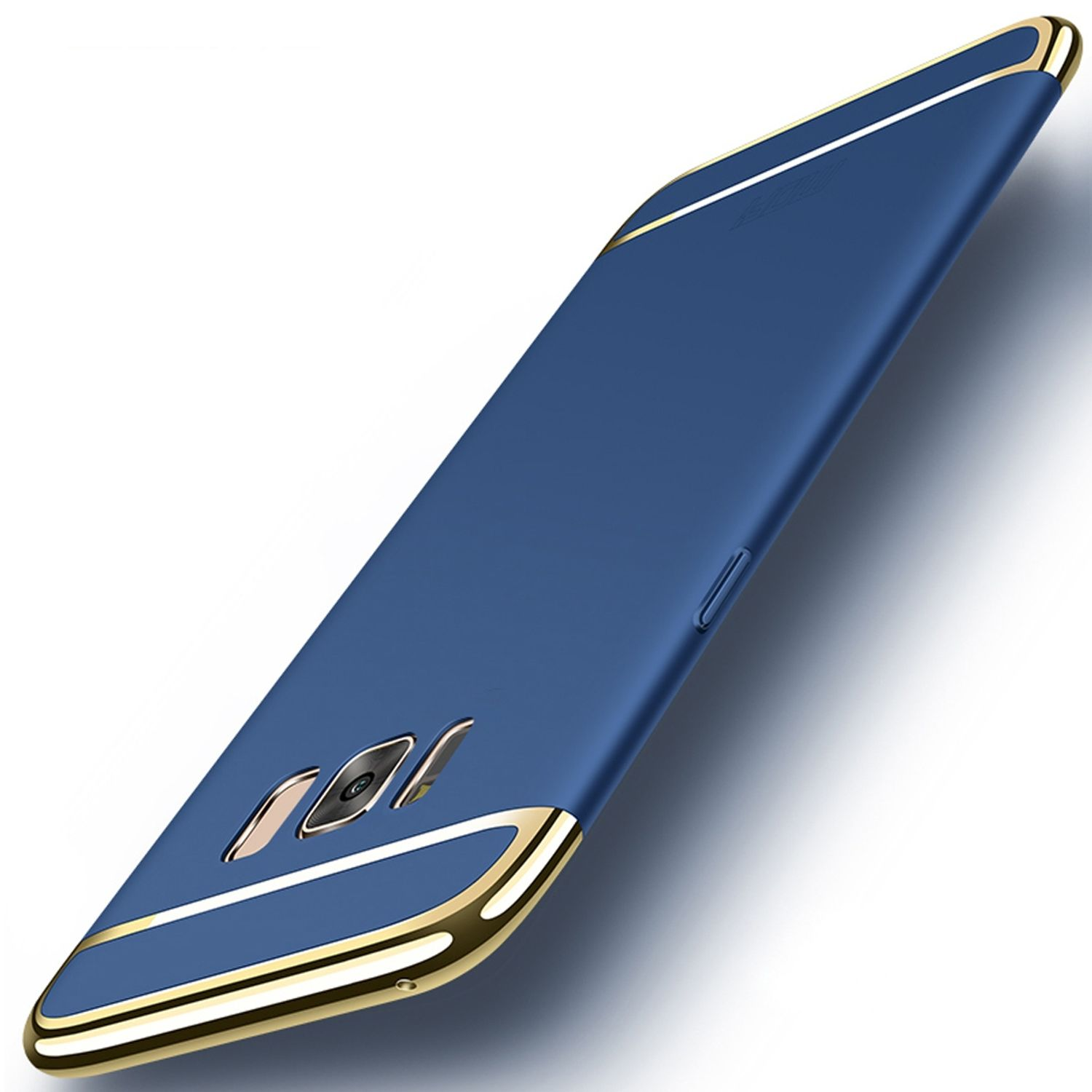 Schutzhülle, DESIGN Blau Galaxy Backcover, KÖNIG S8 Plus, Samsung,