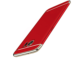 KÖNIG DESIGN Schutzhülle, Backcover, Samsung, Galaxy S6, Rot