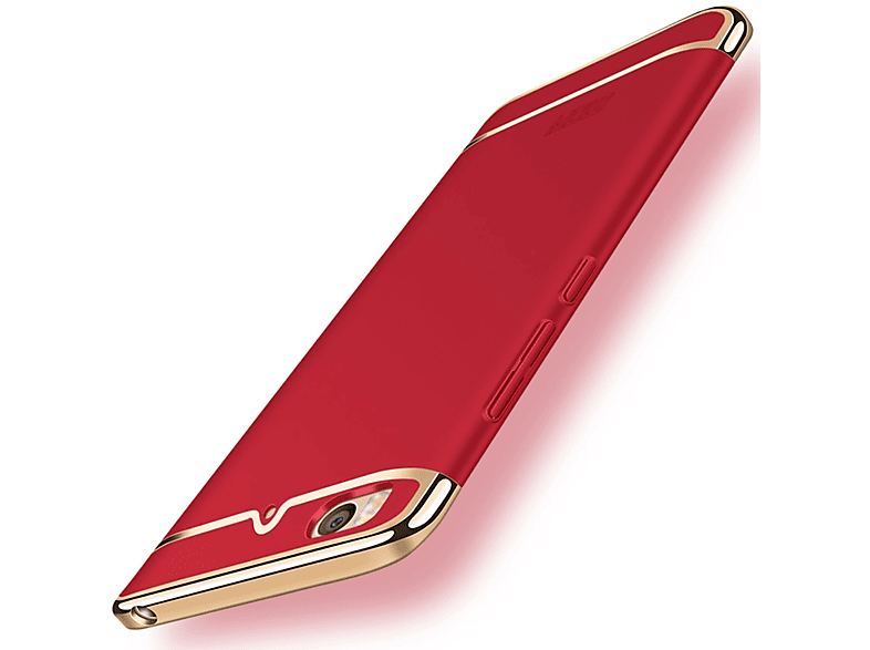 Schutzhülle, 5s, Mi Xiaomi, Backcover, DESIGN KÖNIG Rot