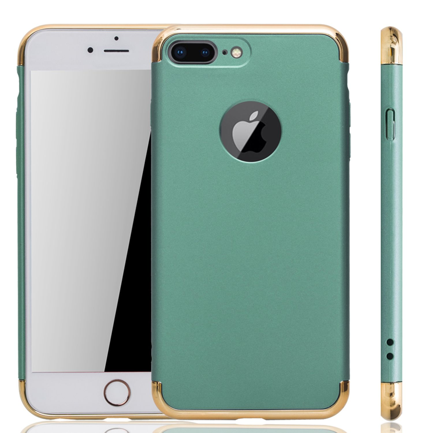 Grün 7 Apple, Schutzhülle, KÖNIG DESIGN iPhone Plus, Backcover,