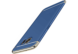 KÖNIG DESIGN Schutzhülle, Backcover, Samsung, Galaxy S6 Edge, Blau