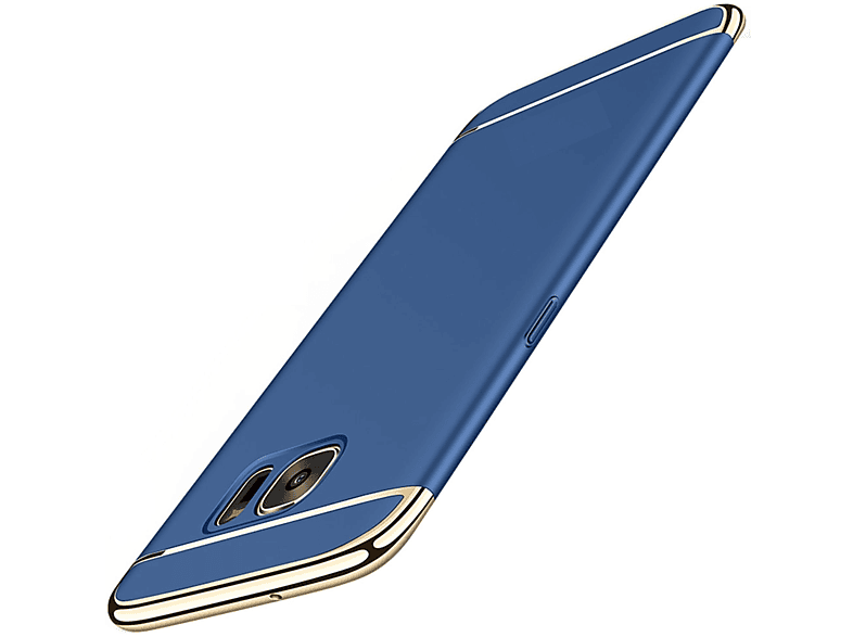 KÖNIG DESIGN Schutzhülle, Backcover, Samsung, Galaxy A6 Plus (2018), Blau