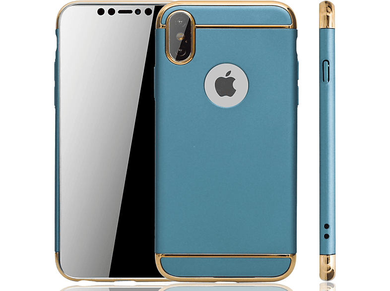 Blau KÖNIG iPhone X, Schutzhülle, Apple, DESIGN Backcover,