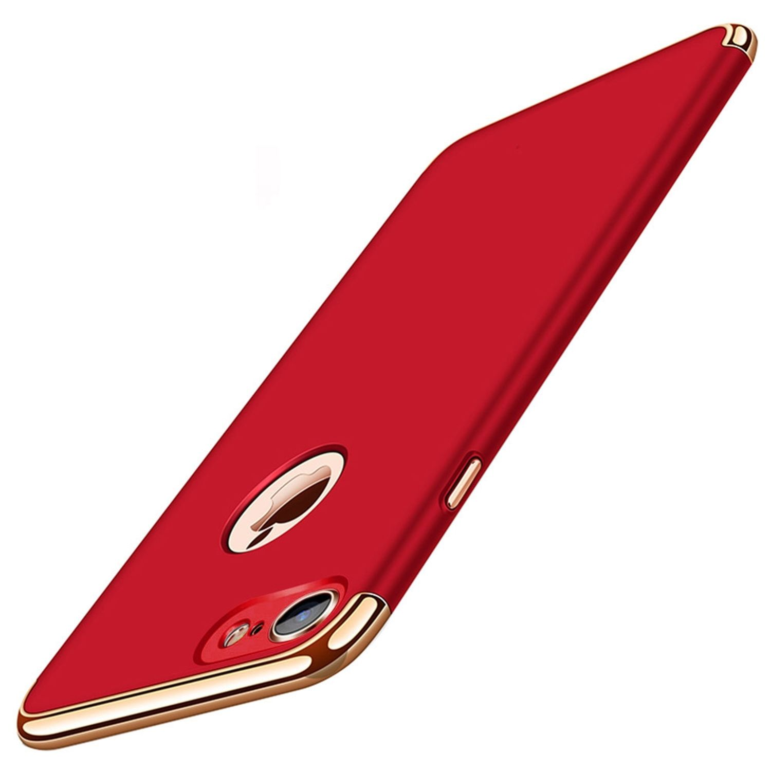 / 6 DESIGN Rot Plus, Schutzhülle, 6s Apple, Backcover, iPhone KÖNIG