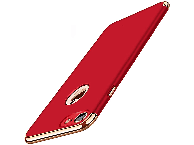 KÖNIG DESIGN Schutzhülle, Rot iPhone / Backcover, 6s 6 Apple, Plus