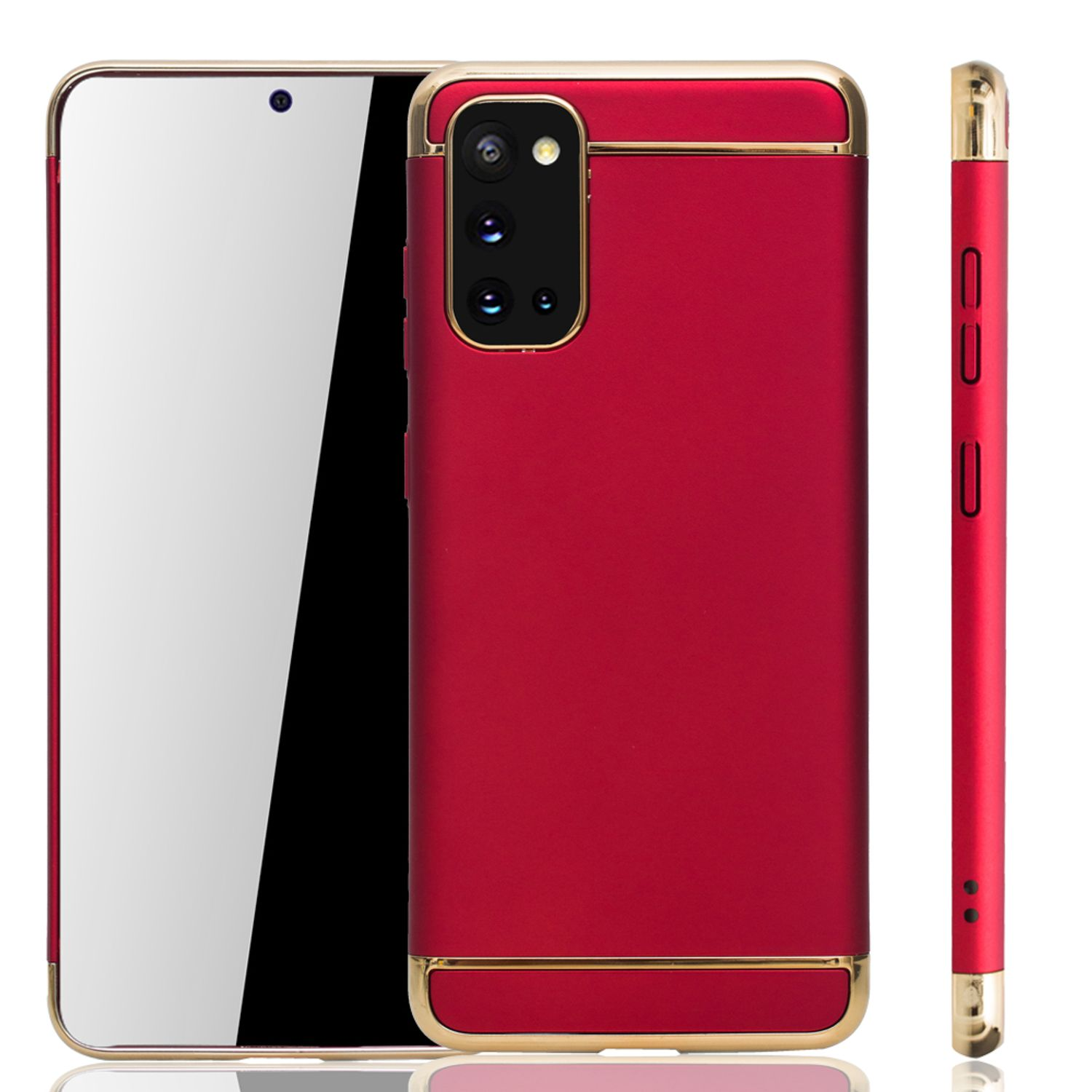 Samsung, DESIGN Rot Schutzhülle, Galaxy KÖNIG S20, Backcover,