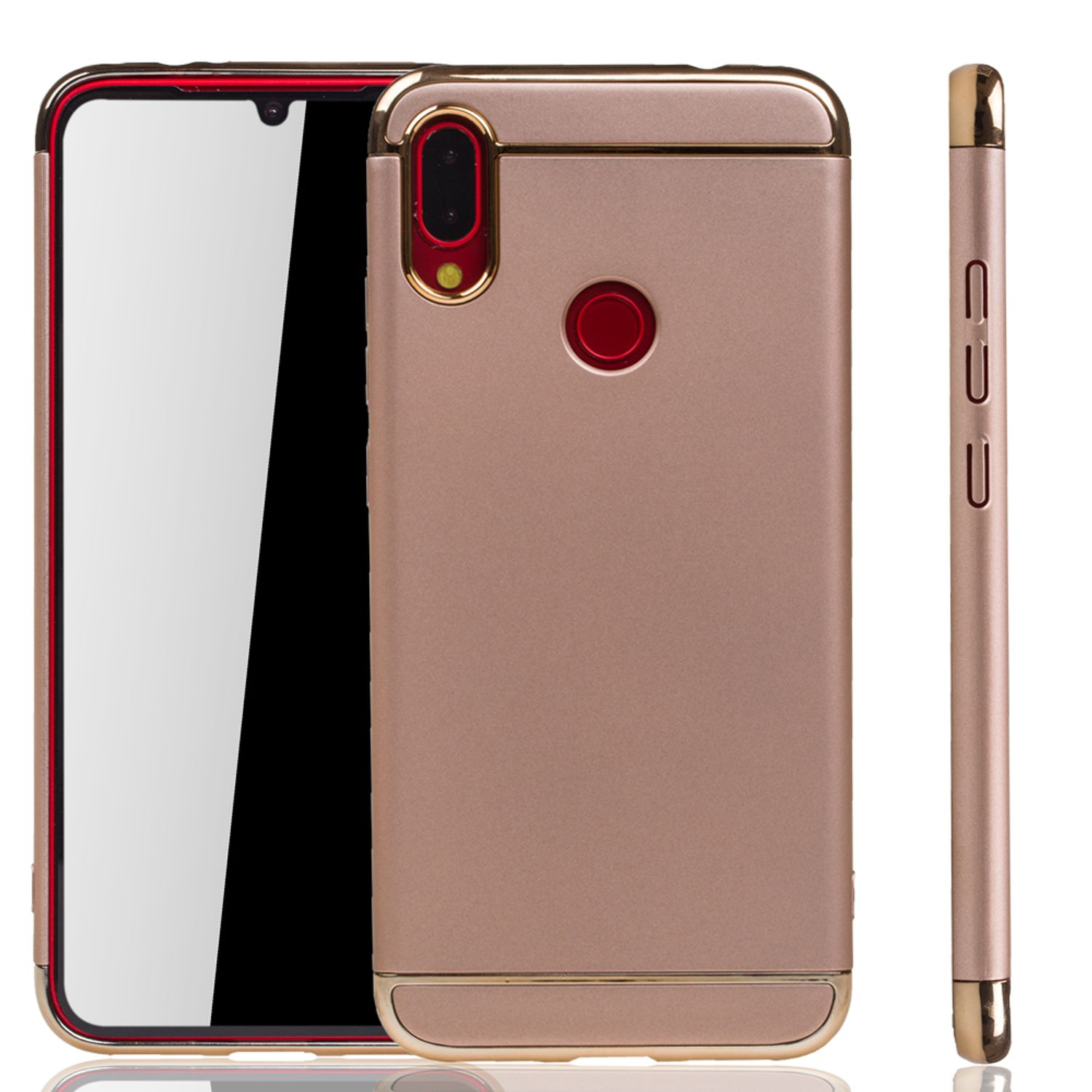 Gold Note Backcover, KÖNIG DESIGN Xiaomi, Redmi Schutzhülle, 7 Pro, 7 / Redmi Note