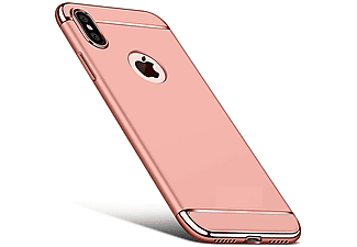 KÖNIG DESIGN Handyhülle, Backcover, Apple, iPhone XS, Rosa